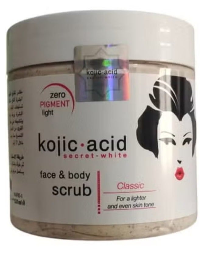 Kojic Acid Face & Body Scrub 521ml